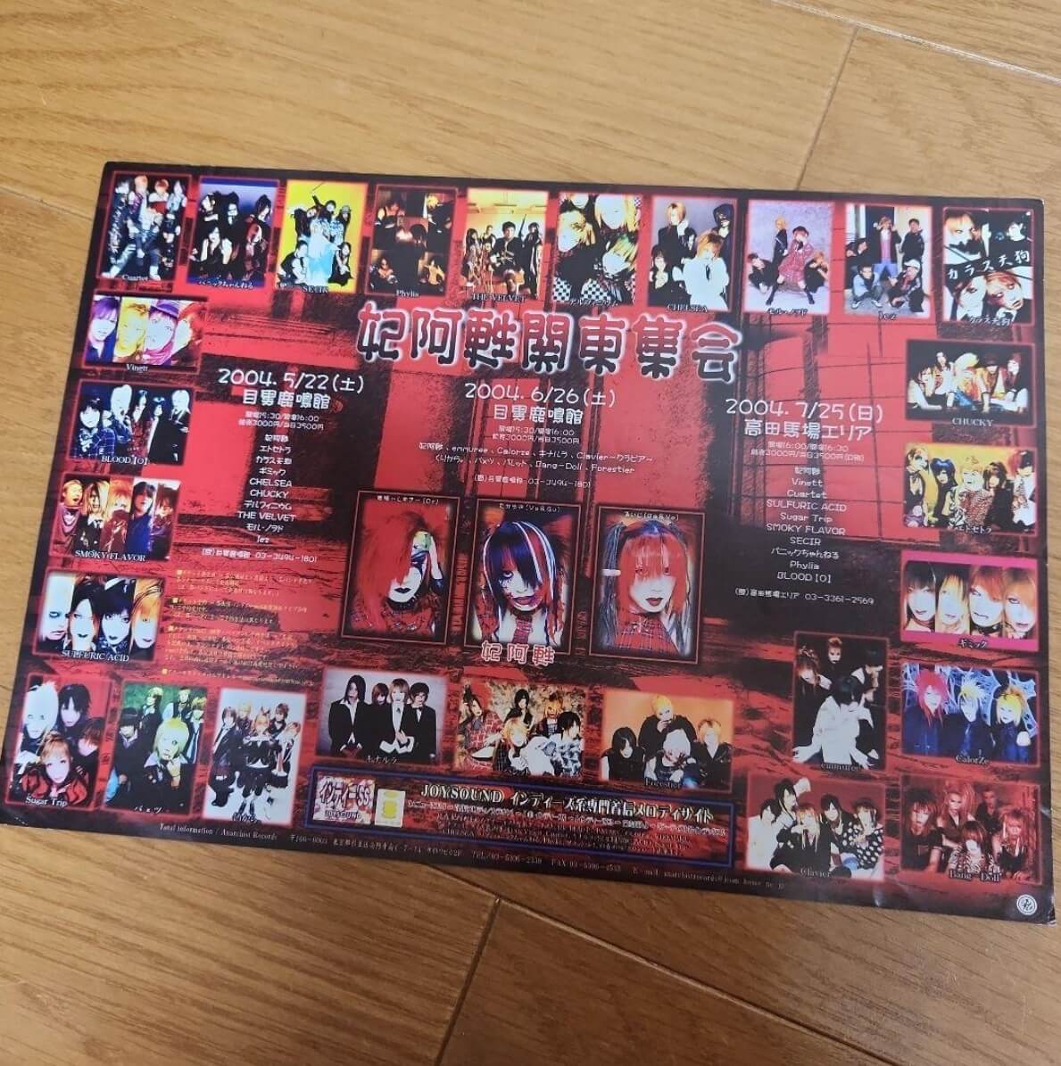 Images of flyers from THE PIASS (妃阿甦) | vkgy (ブイケージ)
